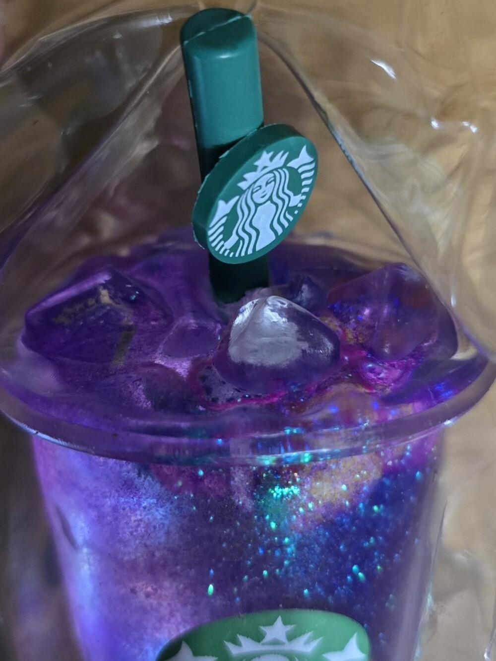 Starbucks Purple Drink Cup Sugar Squishy - Picture 4 of 4